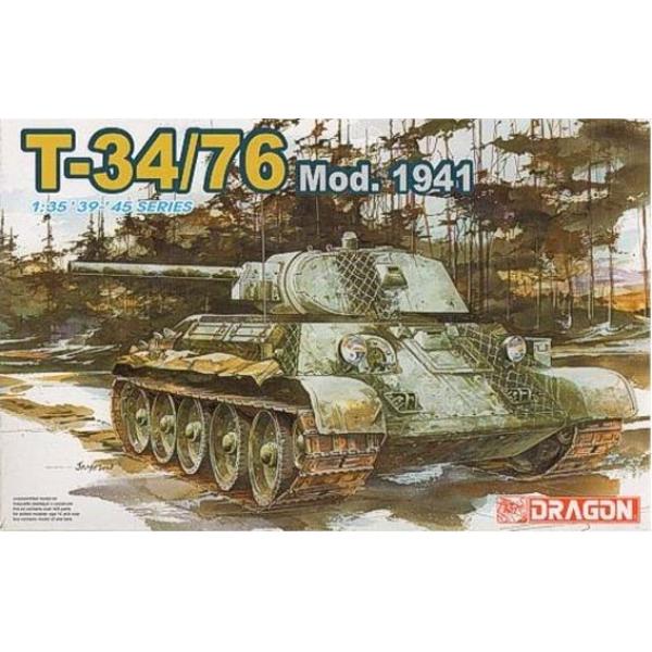 T-34/76 Modèle 1941 Dragon 1/35 - T2M-D6205