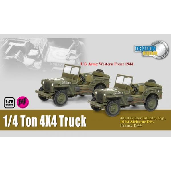 1/4 Ton 4X4 Truck DragonArmor 1/72 - T2M-D60505