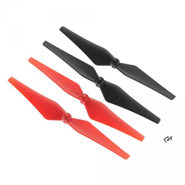 Hélices Rouges et Noires pour Vista UAV Dromida (X4) - DIDE1173