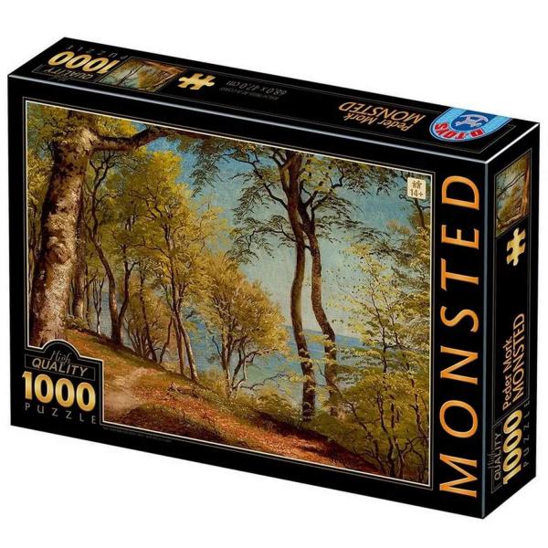 Puzzle 1000 pièces : Peder Mork Monsted - Arbre - Dtoys-47307