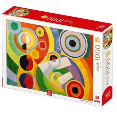 Puzzle 1000 Teile: Robert Delaunay - Rhythmus