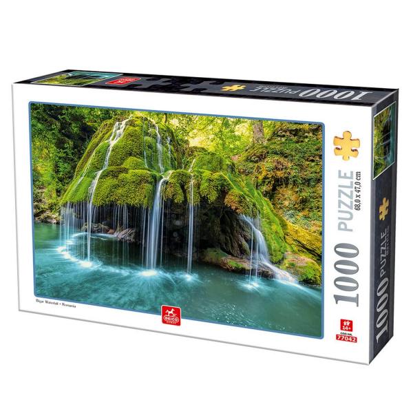 Puzzle mit 1000 Teilen: Wasserfall, Rumänien - Dtoys-47568