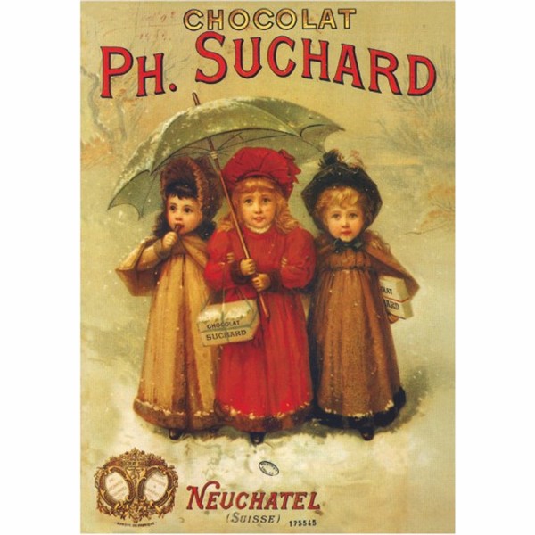 Poster vintage : Chocolats Ph. Suchard - DToys-67579PS04