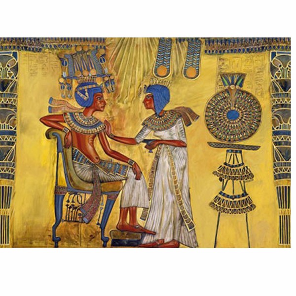 Puzzle 1000 pièces - Ancienne Egypte : Détail de fresque - Dtoys-65971EY01