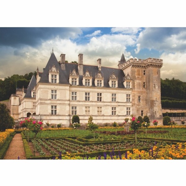 Puzzle 1000 pièces - Château de France : Château de Villandry - DToys-67562FC04
