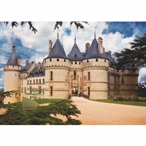 Puzzle 1000 pièces - Châteaux de France : Château de Chaumont - DToys-67562FC02