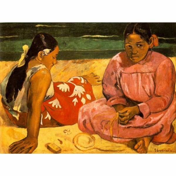 Puzzle 1000 pièces - Impressionnisme - Gauguin : Femmes sur la plage - Dtoys-66961IM05