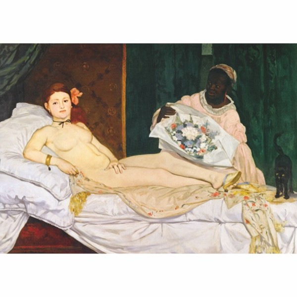 Puzzle 1000 pièces - Impressionnisme - Manet : Olympia - DToys-66961IM08