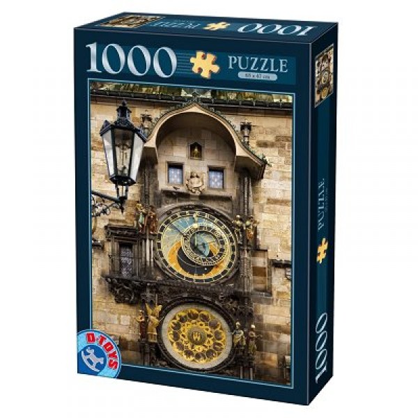 Puzzle 1000 pièces - Lieux célèbres : Prague, République tchèque - Dtoys-64288FP07