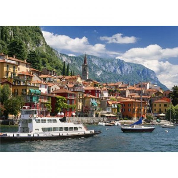Puzzle 1000 pièces - Paysages : Lac de Côme, Italie - Dtoys-62154EC12