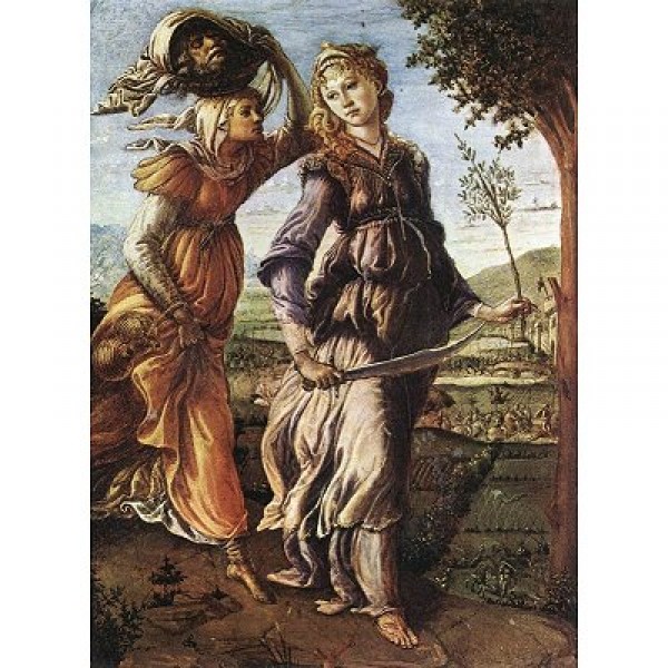 Puzzle 1000 pièces - Renaissance - Botticelli : Judith - Dtoys-66954RN03
