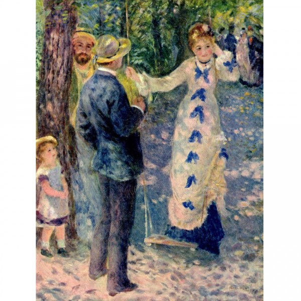 Puzzle 1000 pièces - Renoir : La balançoire - Dtoys-66909RE03