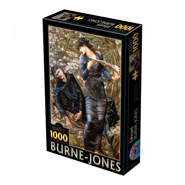 Puzzle 1000 pièces : Edward Burne-Jones : La séduction de Merlin - Dtoys-72733BU02