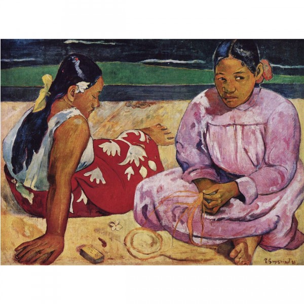 Puzzle 1000 pièces : Paul Gauguin : Femmes de Tahiti - Dtoys-72818GA01