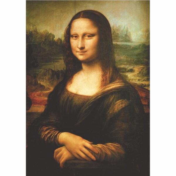 Puzzle 1000 pièces - Renaissance - Léonard de Vinci : Mona Lisa - DToys-66954RN06