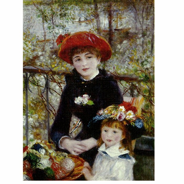 Puzzle 1000 pièces - Renoir : Sur la terrasse - Dtoys-66909RE01