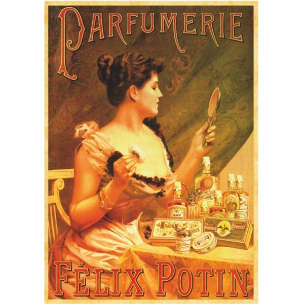 Puzzle 1000 pièces - Vintage Posters : Parfumerie Félix Potin - DToys-67555VP07