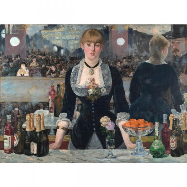 Puzzle 1000 pièces : Edouard Manet : Un bar aux Folies Bergère - Dtoys-73068MA01