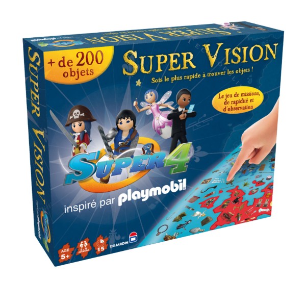 Super 4 Playmobil : Supervision - Dujardin-01145
