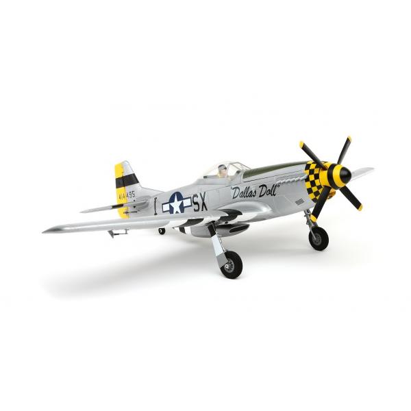 P-51D AS3X MUSTANG PNP E-FLITE - EFL6775