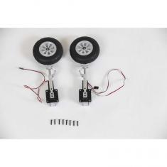 Main Train Atterrissage Retract Set : P-51D 1.5m E-flite Main Train Atterrissage Retract Set : P-51D 1.5m E-flite