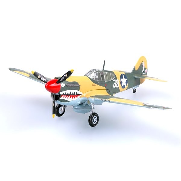 Modèle réduit : Curtiss P-40E 16. FS / 23.FG USAF 1942 - Easymodel-EAS37274