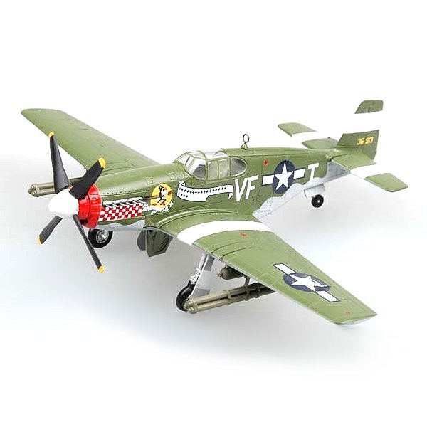 Modèle réduit : North American P-51B : Captain Don Gentile : 336th FS 4th FG - Easymodel-EAS36359