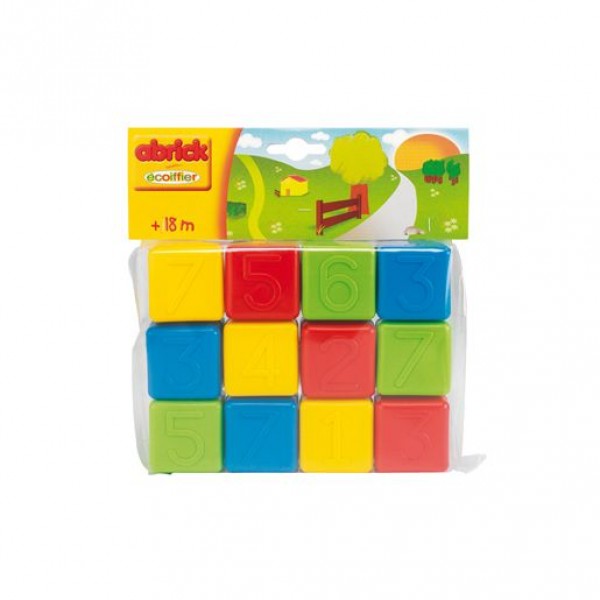 Sachet de 12 cubes - Ecoiffier-0404