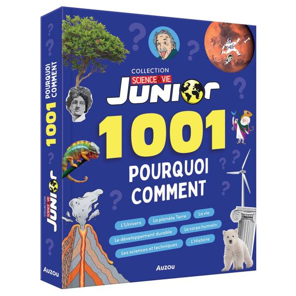 1001 POURQUOI COMMENT -  SCIENCE & VIE JUNIOR - Auzou-AU10686