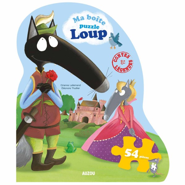 Boîte puzzle Loup N°2 - Auzou-AU41051