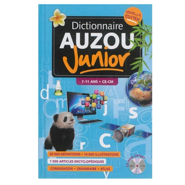 Dictionnaire junior 2015 : 7-11 ans CE-CM - Auzou-AU3630