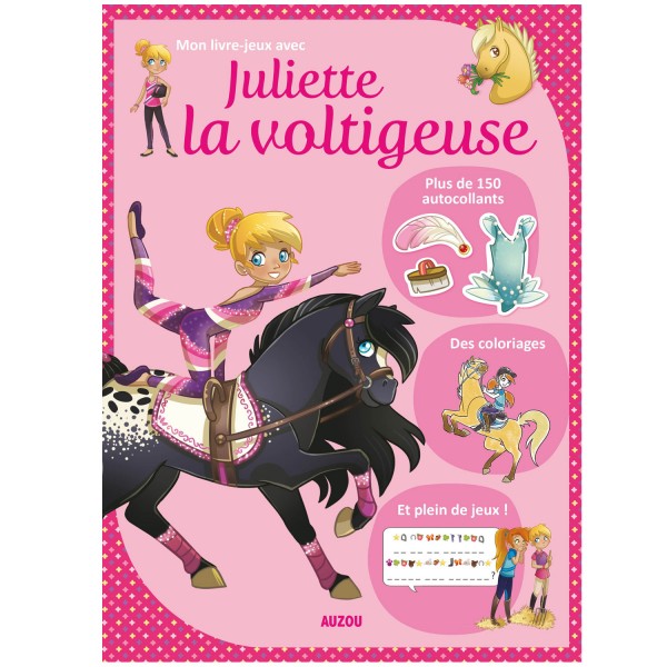 Livre-jeux : Juliette la Voltigeuse - Auzou-AU2751