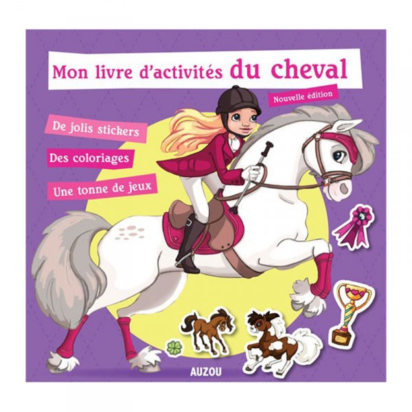 Mon livre d'activités du cheval - Auzou-AU3335