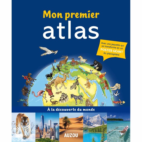 Mon premier Atlas 2016 - Auzou-AU84044