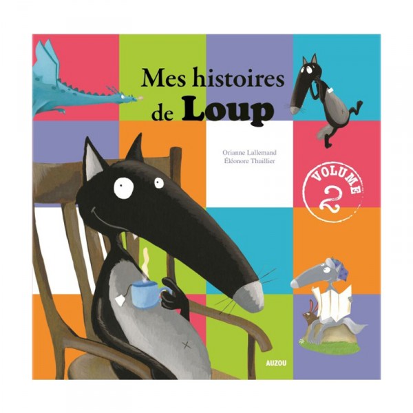 Livre : Mes histoires de loup volume 2 - Auzou-AU36537