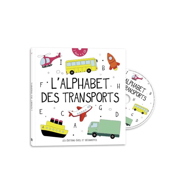 Livre : livre-CD - L'alphabet des transports - EveilDecouvertes-66204