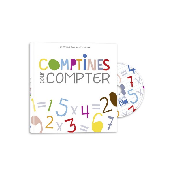 Livre : livre-CD - Comptines pour compter - EveilDecouvertes-66203
