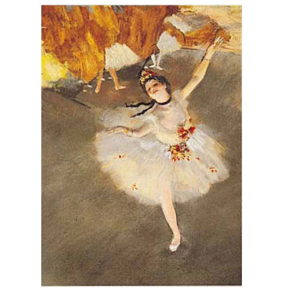 Puzzle 1000 pièces : Danseuse sur la scène, Edgar Degas - Ricordi-2801N14437G