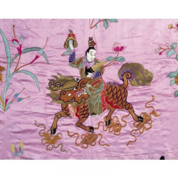 Puzzle 1000 pièces - Art chinois : Cavalier chinois et le feu Kylin - Ricordi-24018