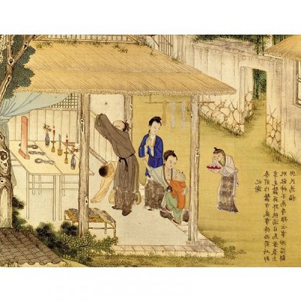 Puzzle 1000 pièces - Art Chinois : Famille chinoise - Ricordi-24017