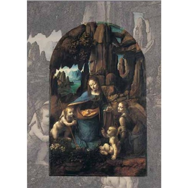 Puzzle 1000 pièces - Art - Léonard de Vinci : La vierge au rocher - Ricordi-15866