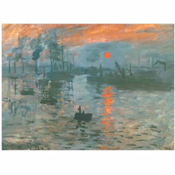 Puzzle 1000 pièces - Art - Monet : Impression soleil levant - Ricordi-09655