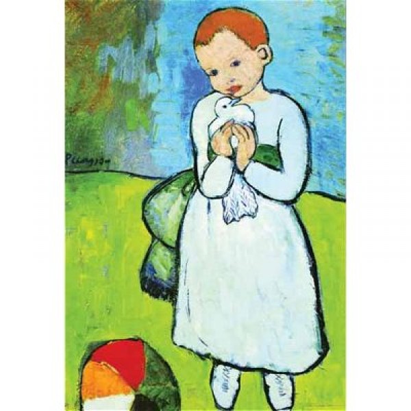 Puzzle 1000 pièces - Art - Picasso : L'enfant au pigeon - Ricordi-14438