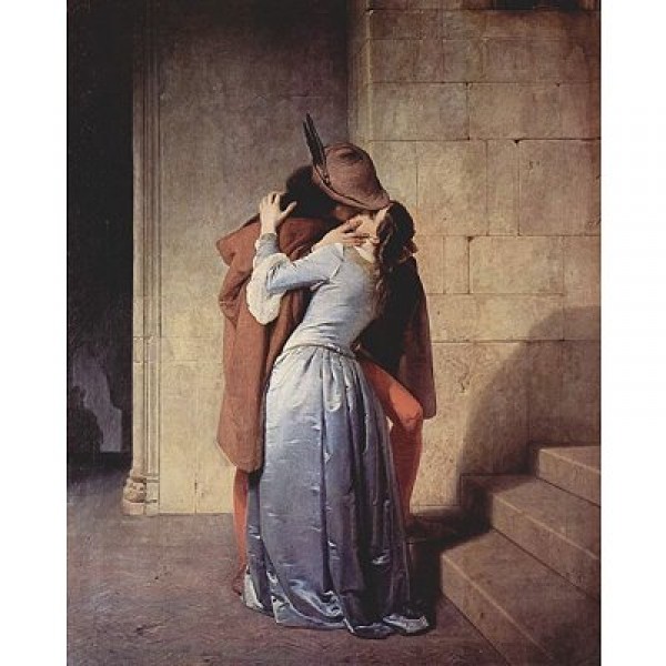 Puzzle 1000 pièces - Hayez : Le baiser - Ricordi-15888