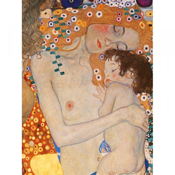 Puzzle 1000 pièces : Les trois âges de la femme, Klimt - Ricordi-2801N09630G