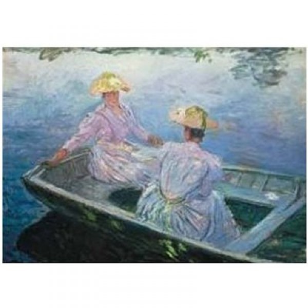 Puzzle 1000 pièces -  Monet : Sur la barque - Ricordi-16112