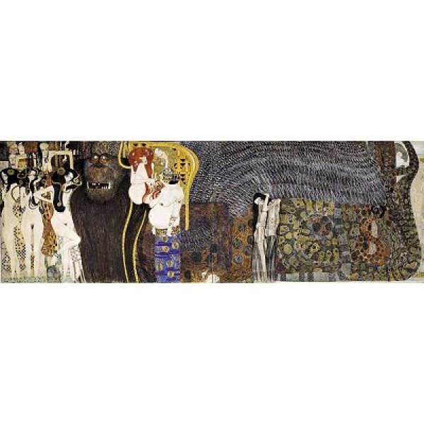 Puzzle 1000 pièces panoramique - Klimt : Frise Beethoven - Ricordi-25008