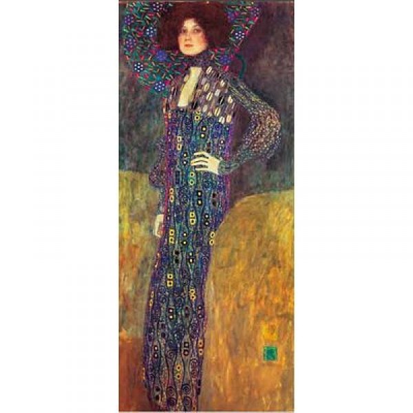 Puzzle 1000 pièces panoramiques - Klimt : Emilie Floge - Ricordi-25004