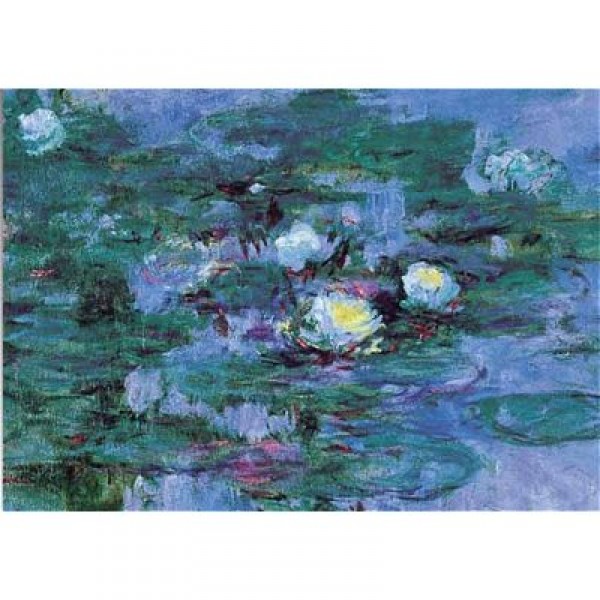 Puzzle 1500 pièces - Art - Monet : Nymphéas - Ricordi-14759