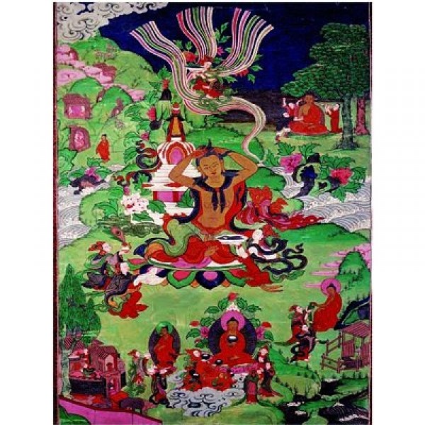 Puzzle 1500 pièces - Art tibétain : La vie de Buddha - Ricordi-26038